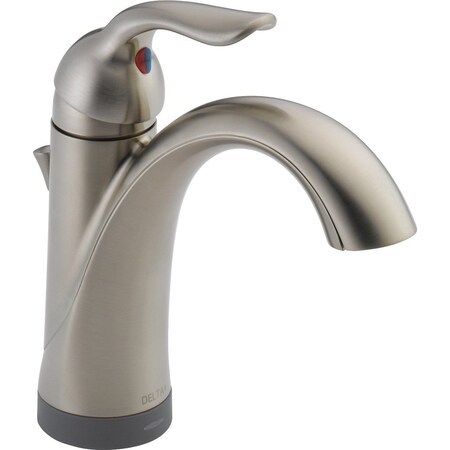 Delta Lahara Single Handle Lavatory Faucet With Touch2O Technology 15938T-SS-DST-IN